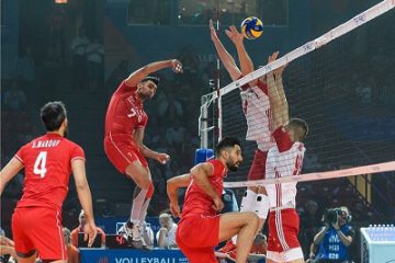 ترکیب والیبالیست های ایران در دیدار مقابل لهستان