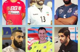 شش لژیونر هندبال غایب در رقابت های قهرمانی  آسیا در دیماه به میزبانی عربستان